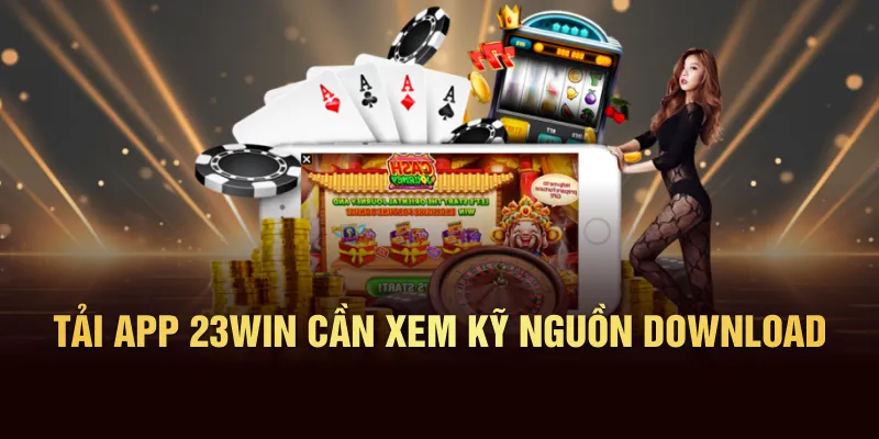 Tải app 23WIN cần xem kỹ nguồn download