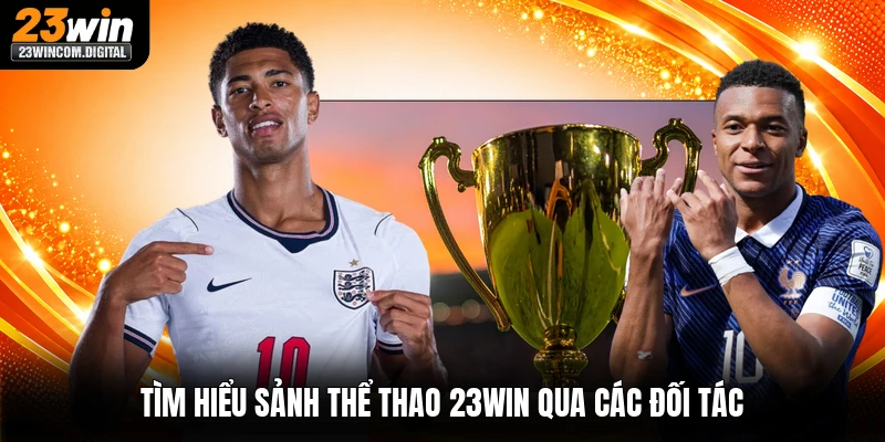 Tìm hiểu sảnh thể thao 23win qua các đối tác